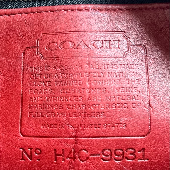 COACH Vintage Lewiston Bag #9931 - Picture 2 of 12